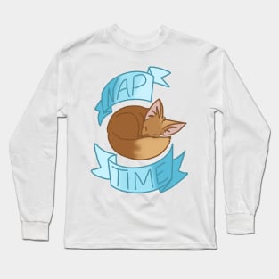 Sleepy fox Long Sleeve T-Shirt